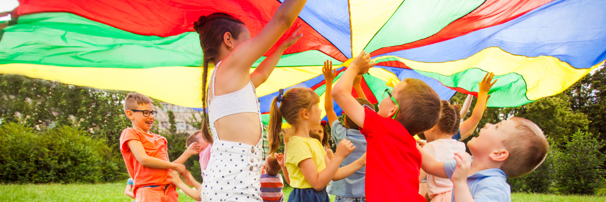 campamento de verano en la comunidad de propietarios